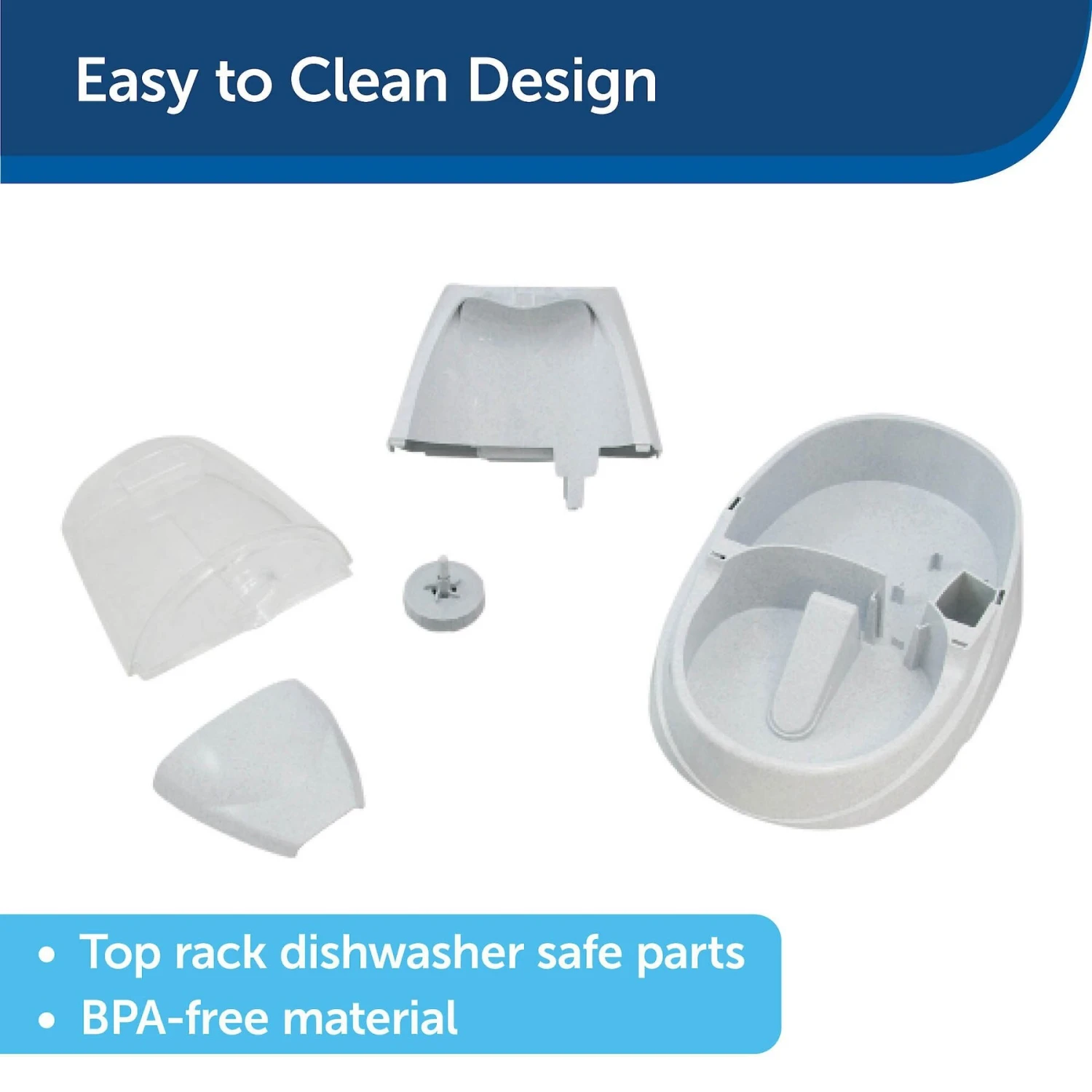 PetSafe Drinkwell Platinum Plastic Dog & Cat Fountain 5 PetSafe Drinkwell Platinum Plastic Dog & Cat Fountain - Image 5