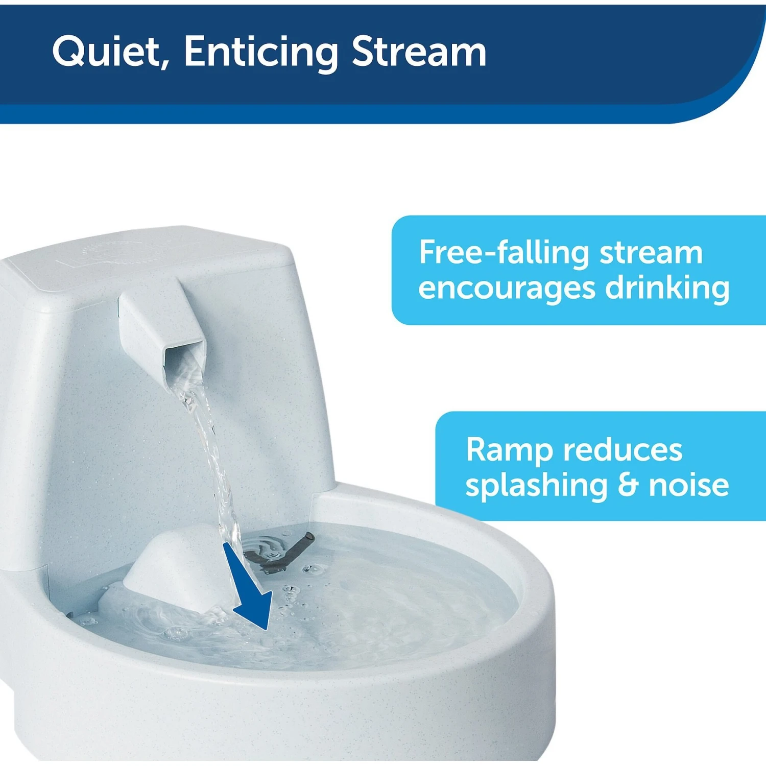 PetSafe Drinkwell Original Plastic Dog & Cat Fountain 2 PetSafe Drinkwell Original Plastic Dog & Cat Fountain - Image 2