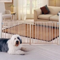 MyPet Wood Extra-Wide Swing Pet Gate For Dogs & Cats 7 MyPet Wood Extra-Wide Swing Pet Gate For Dogs & Cats -Pup Haven Sales Store 64582 PT2. AC SS1800 V1480633604