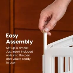 IRIS USA 4-8 Panel Dog Exercise Playpen With Door -Pup Haven Sales Store 65439 PT2. AC SS1800 V1567185186