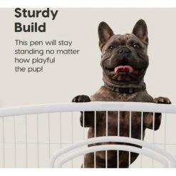 IRIS USA 4-8 Panel Dog Exercise Playpen With Door -Pup Haven Sales Store 65439 PT3. AC SS1800 V1567185278
