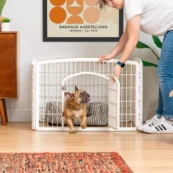 IRIS USA 4-8 Panel Dog Exercise Playpen With Door -Pup Haven Sales Store 65439 PT5. AC SS1800 V1567185204