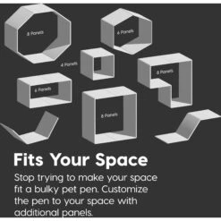 IRIS USA 4-8 Panel Dog Exercise Playpen With Door -Pup Haven Sales Store 65439 PT7. AC SS1800 V1524079027