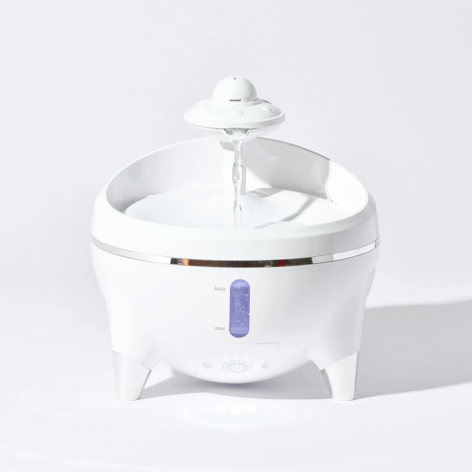 Petdiary Spaceship Ultra-Quiet Dog & Cat Water Fountain, 54.1-oz 1 Petdiary Spaceship Ultra-Quiet Dog & Cat Water Fountain, 54.1-oz