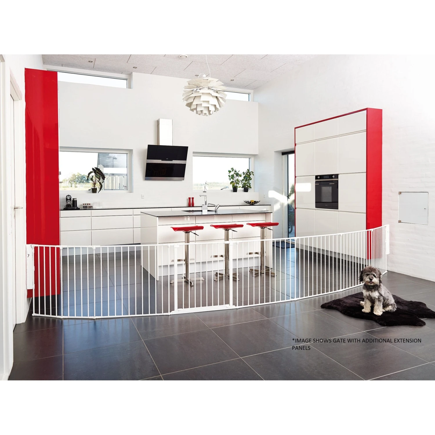 Scandinavian Pet 28-in Flex Configurable Dog Gate 5 Scandinavian Pet 28-in Flex Configurable Dog Gate - Image 5