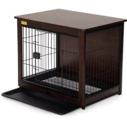 Coziwow Furniture Style Dog Crate With Removable Tray, Walnut 13 Coziwow Furniture Style Dog Crate With Removable Tray, Walnut -Pup Haven Sales Store 661310 PT4. AC SS1800 V1669098634