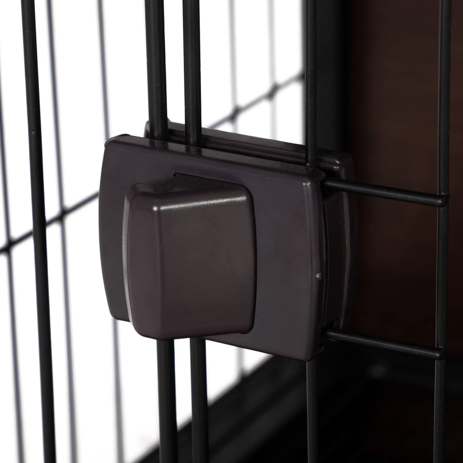 Coziwow Furniture Style Dog Crate With Removable Tray, Walnut 6 Coziwow Furniture Style Dog Crate With Removable Tray, Walnut - Image 6