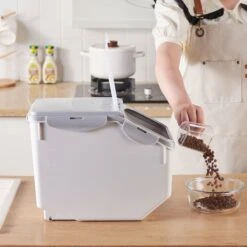 Hanamya Container With Measuring Cup Dog & Cat Food Storage, 2 Count 13 Hanamya Container With Measuring Cup Dog & Cat Food Storage, 2 Count -Pup Haven Sales Store 665798 PT4. AC SS1800 V1665527412