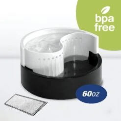 Pioneer Pet Plastic Dog & Cat Fountain Fung Shui Design, 60-oz -Pup Haven Sales Store 66970 PT3. AC SS1800 V1598661719