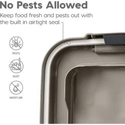 IRIS Airtight Cat, Dog & Bird Food Storage Container With Attachable Casters -Pup Haven Sales Store 677342 PT3. AC SS1800 V1686072609