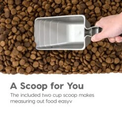 IRIS Airtight Cat, Dog & Bird Food Storage Container With Attachable Casters -Pup Haven Sales Store 677342 PT6. AC SS1800 V1686072731