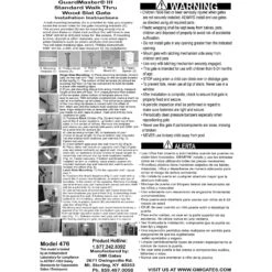 GuardMasterIII Wood Slat Standard Walk-Thru, Natural 7 GuardMasterIII Wood Slat Standard Walk-Thru, Natural -Pup Haven Sales Store 679030 PT3. AC SS1800 V1669943564