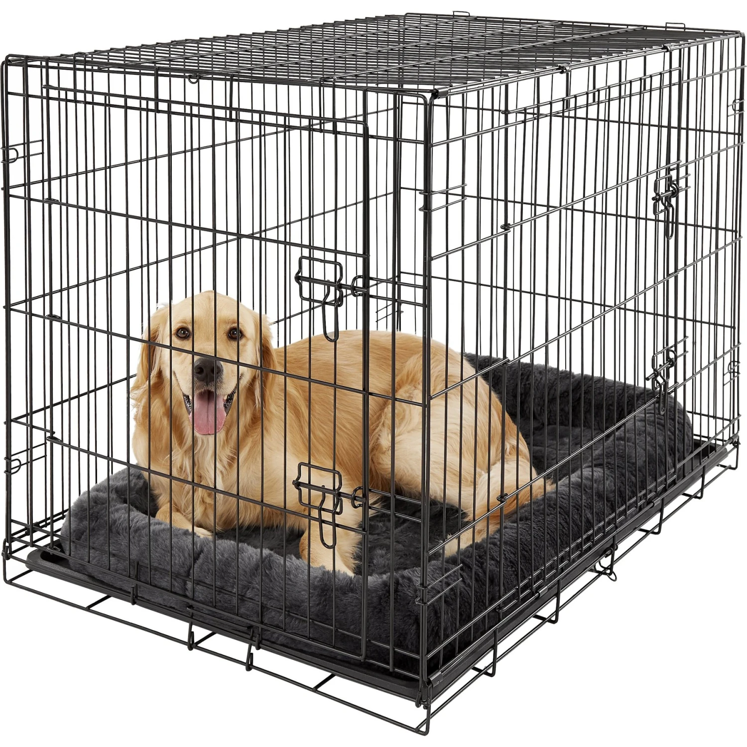 MidWest Quiet Time Fleece Dog Crate Mat 2 MidWest Quiet Time Fleece Dog Crate Mat - Image 2