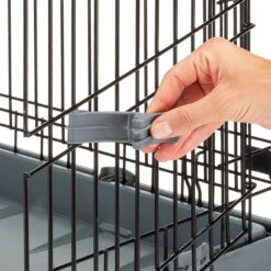 Ferplast Superior Hybrid ECO Dog Crate & Playpen, Gray 10 Ferplast Superior Hybrid ECO Dog Crate & Playpen, Gray -Pup Haven Sales Store 688502 PT4. AC SS1800 V1667598419