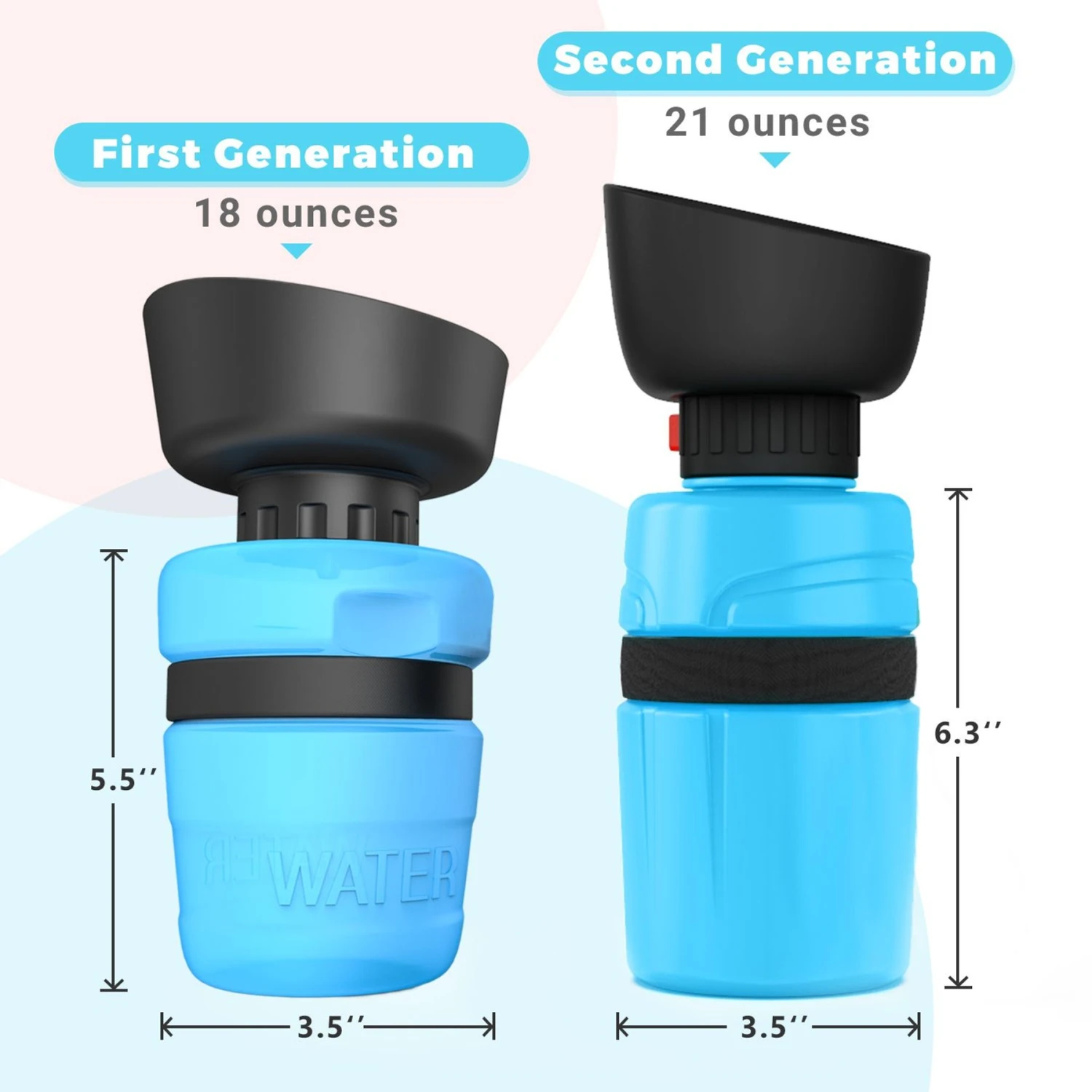 LESOTC Outdoor Dog Water Bottle Dispenser 2 LESOTC Outdoor Dog Water Bottle Dispenser - Image 2
