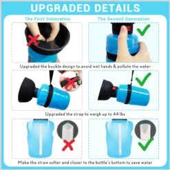LESOTC Outdoor Dog Water Bottle Dispenser 12 LESOTC Outdoor Dog Water Bottle Dispenser -Pup Haven Sales Store 693798 PT5. AC SS1800 V1667863058
