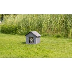 TRIXIE Insulated Outdoor Cat & Dog House, Gray 11 TRIXIE Insulated Outdoor Cat & Dog House, Gray -Pup Haven Sales Store 701646 PT2. AC SS1800 V1668550302