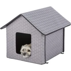 TRIXIE Insulated Outdoor Cat & Dog House, Gray 16 TRIXIE Insulated Outdoor Cat & Dog House, Gray -Pup Haven Sales Store 701646 PT7. AC SS1800 V1668548203