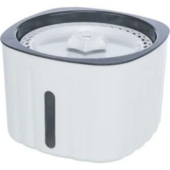 TRIXIE Flower Cat & Dog Water Fountain, White/Gray, 68-oz 7 TRIXIE Flower Cat & Dog Water Fountain, White/Gray, 68-oz -Pup Haven Sales Store 701790 PT2. AC SS1800 V1668457950