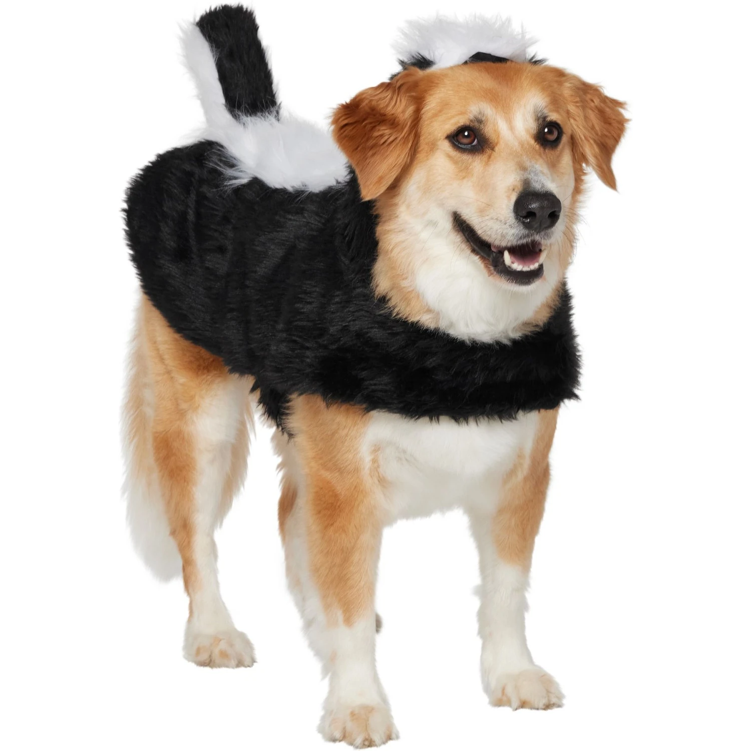 Frisco Faux Fur Skunk Dog & Cat Costume 1 Frisco Faux Fur Skunk Dog & Cat Costume
