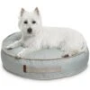 Bark And Slumber Birdie Plush Eco Friendly Fabric Round Lounger Dog Bed