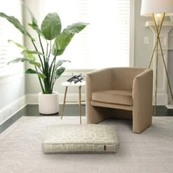 Bark And Slumber Biscuit Plush Eco Friendly Fabric Lounger Dog Bed -Pup Haven Sales Store 717110 PT6. AC SS1800 V1671475211