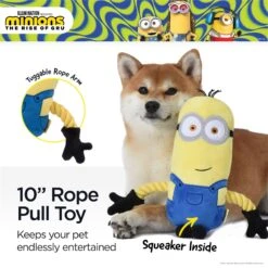 Fetch For Pets Minions Kevin Rope Limb Pull Dog Toy -Pup Haven Sales Store 722174 PT3. AC SS1800 V1672175168