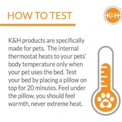 K&H Pet Products Thermo-Pet Mat 12 K&H Pet Products Thermo-Pet Mat -Pup Haven Sales Store 72255 PT4. AC SS1800 V1627944738