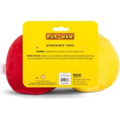 Fetch For Pets Pac-Man Pac-Man & Blinky Plush Squeaky Dog Toy, Small, 2 Count 7 Fetch For Pets Pac-Man Pac-Man & Blinky Plush Squeaky Dog Toy, Small, 2 Count -Pup Haven Sales Store 728910 PT2. AC SS1800 V1682621007
