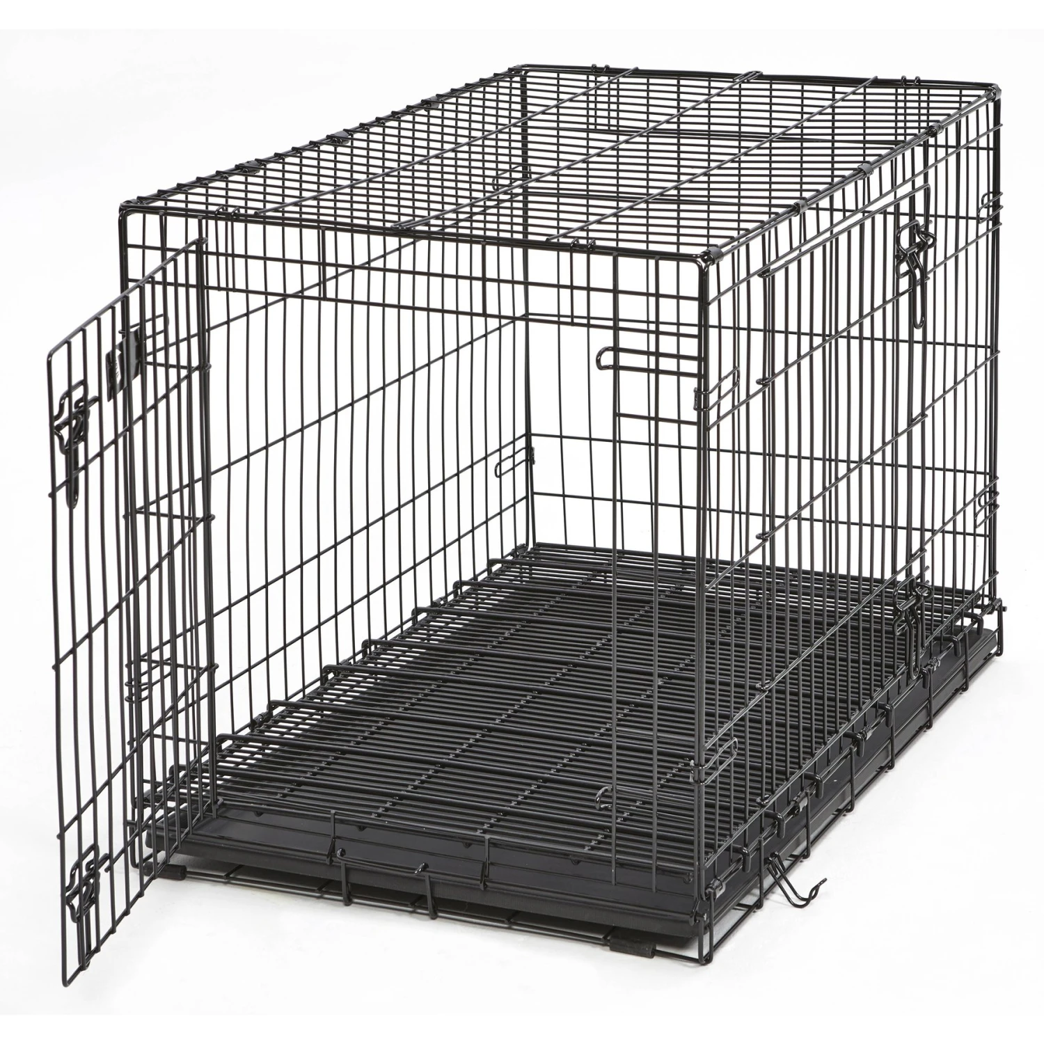 MidWest Curved Latch Dog Crate Floor Grid, Black 2 MidWest Curved Latch Dog Crate Floor Grid, Black - Image 2