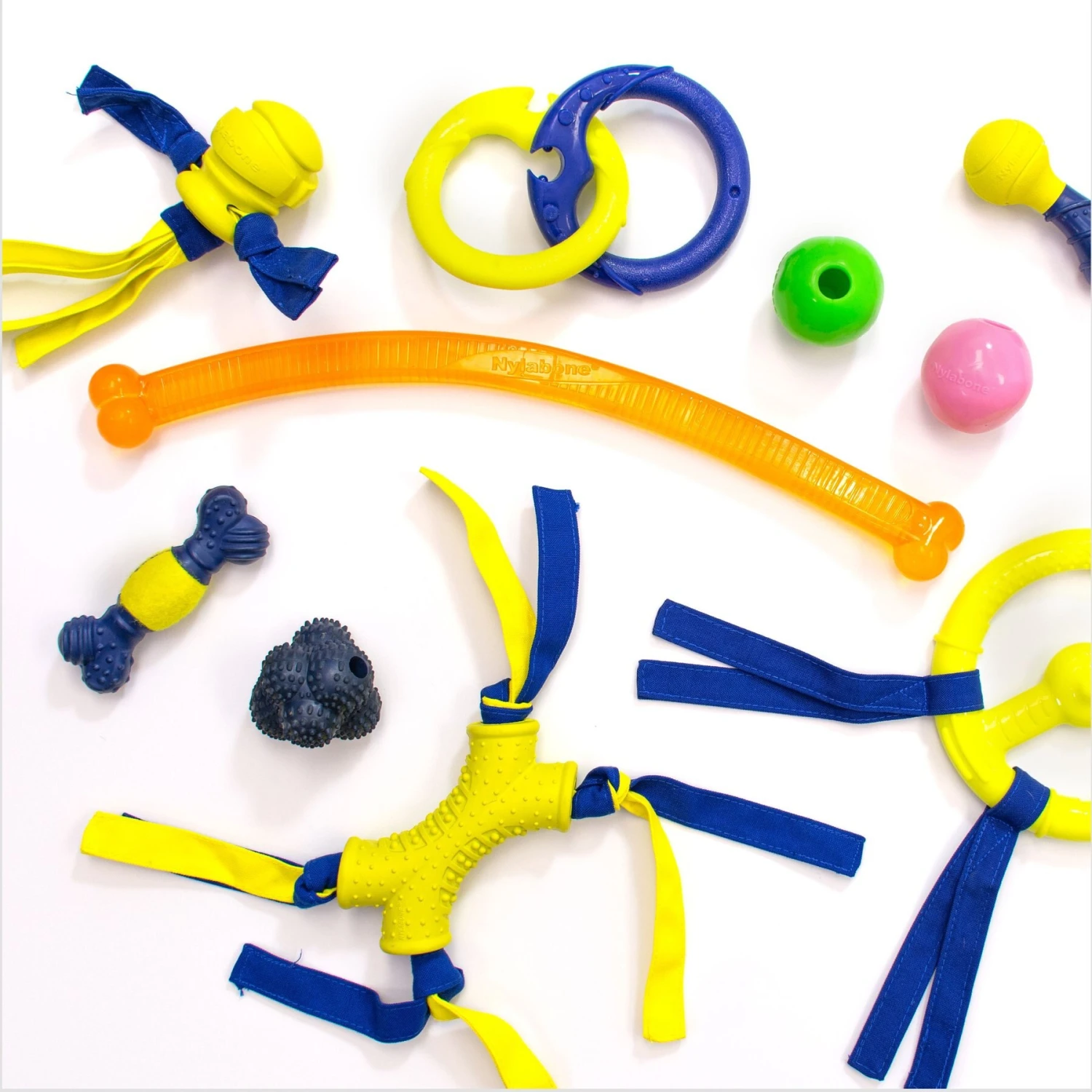 Nylabone Power Play Crazy Stick Dog Toy, Orange 7 Nylabone Power Play Crazy Stick Dog Toy, Orange - Image 7