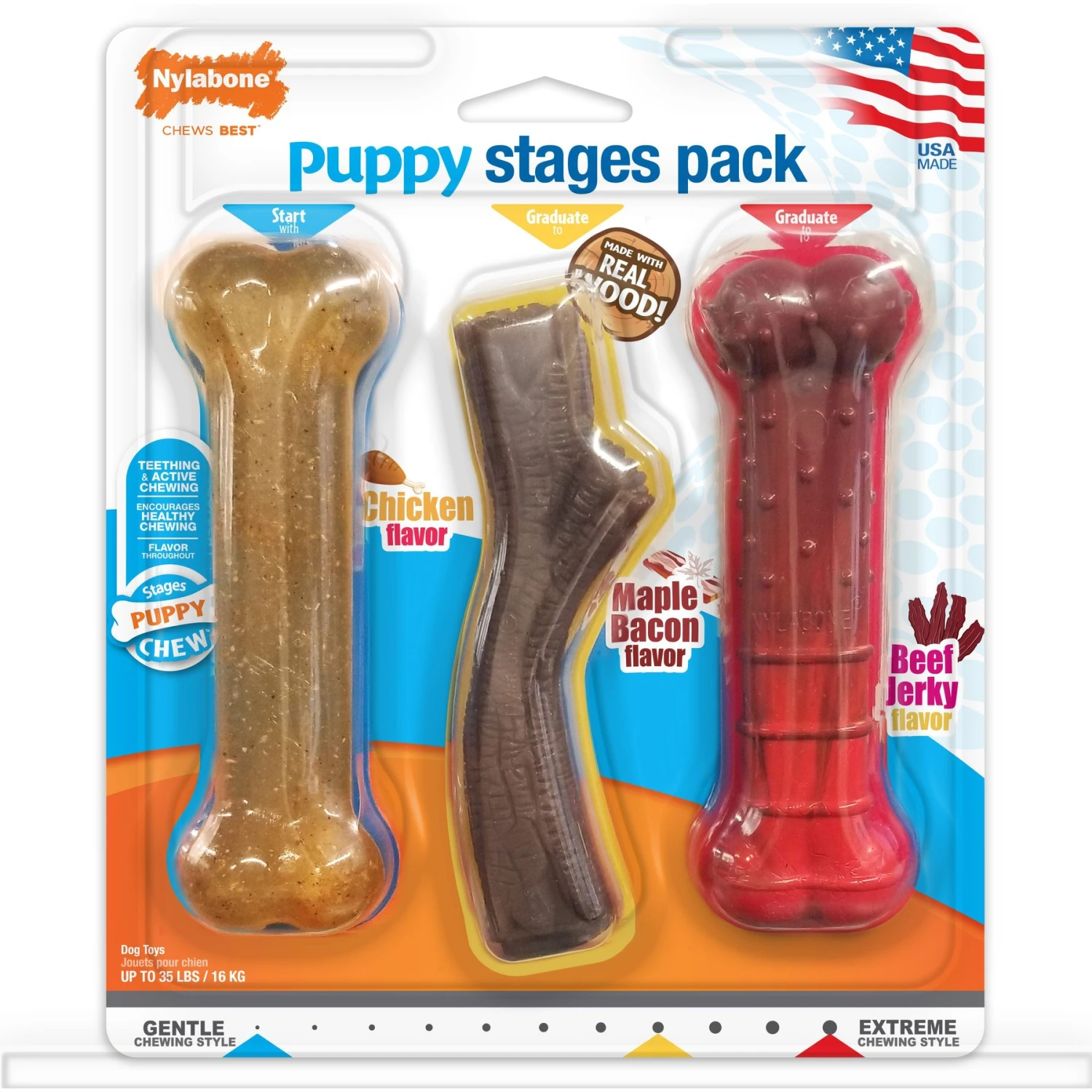 Nylabone Puppy Chew Stages Triple Pack Chewy Toys Puppy Stages Triple Pack 1 Nylabone Puppy Chew Stages Triple Pack Chewy Toys Puppy Stages Triple Pack