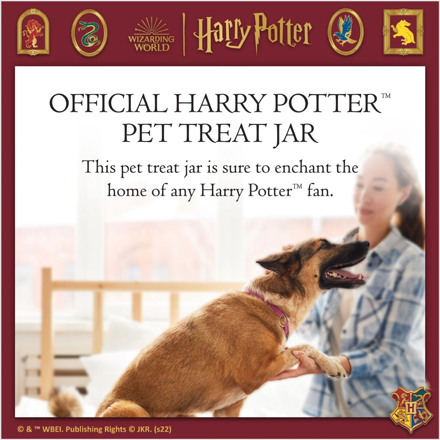 Fetch For Pets Harry Potter Hedwig Dog Treat Jar 3 Fetch For Pets Harry Potter Hedwig Dog Treat Jar - Image 3