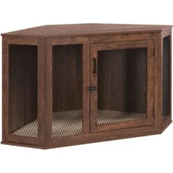 Unipaws Furniture Style Corner Dog Crate 9 Unipaws Furniture Style Corner Dog Crate -Pup Haven Sales Store 739486 PT2. AC SS1800 V1672161751