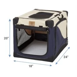 Precision Pet Products 4-Door Collapsible Soft-Sided Dog Crate -Pup Haven Sales Store 74108 PT2. AC SS1800 V1586805536