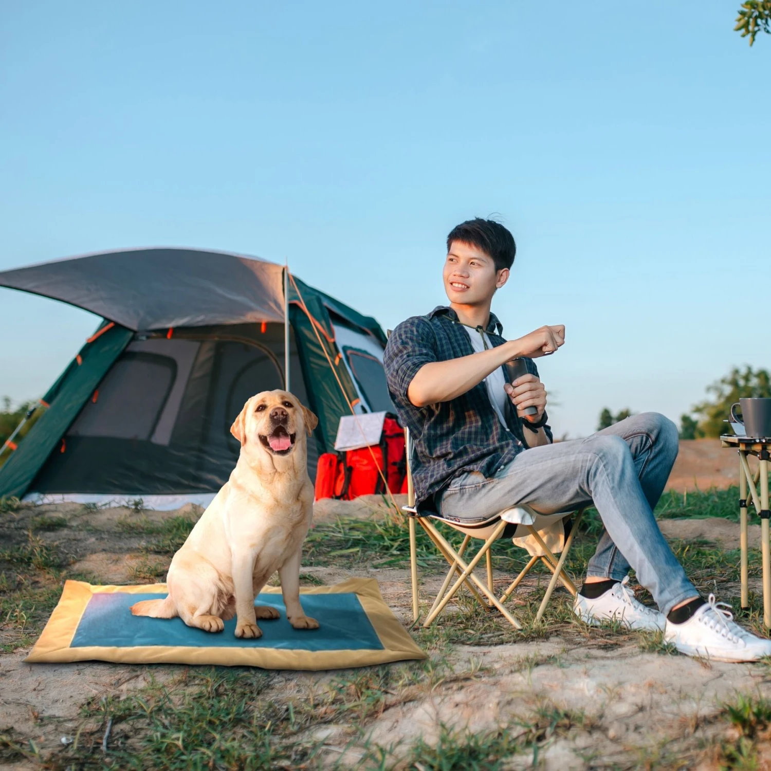 Max & Marlow Go Gear Portable Waterproof Roll-Up Cat & Dog Bed Mat 2 Max & Marlow Go Gear Portable Waterproof Roll-Up Cat & Dog Bed Mat - Image 2