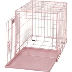 MidWest ICrate Single Door Collapsible Wire Dog Crate, Pink, 24 Inch 16 MidWest ICrate Single Door Collapsible Wire Dog Crate, Pink, 24 Inch -Pup Haven Sales Store 74290 PT7. AC SS1800 V1562173060