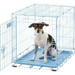 MidWest ICrate Single Door Collapsible Wire Dog Crate, Blue 12 MidWest ICrate Single Door Collapsible Wire Dog Crate, Blue -Pup Haven Sales Store 74292 PT3. AC SS1800 V1569015255
