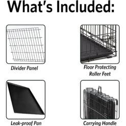 MidWest Ultima Pro Double Door Collapsible Wire Dog Crate -Pup Haven Sales Store 74309 PT6. AC SS1800 V1562173333