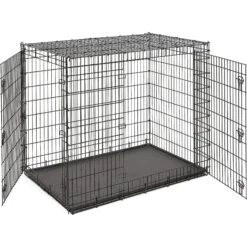 MidWest Solutions Series XX-Large Heavy Duty Double Door Wire Dog Crate, 54 Inch -Pup Haven Sales Store 74373 PT3. AC SS1800 V1569015444