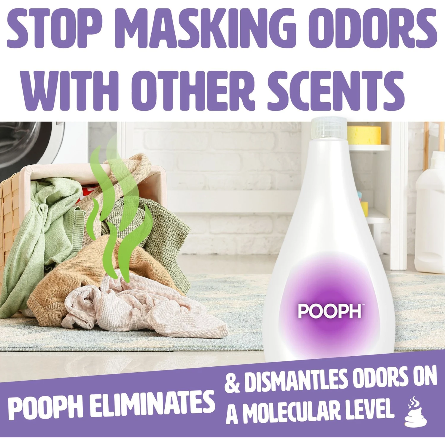 POOPH Cat & Dog Laundry Booster, 32-oz Bottle 8 POOPH Cat & Dog Laundry Booster, 32-oz Bottle - Image 8