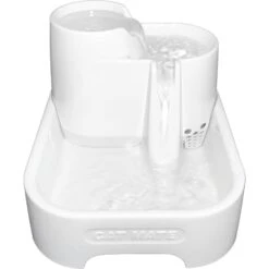 Cat Mate Plastic Dog & Cat Fountain, 67.6-oz