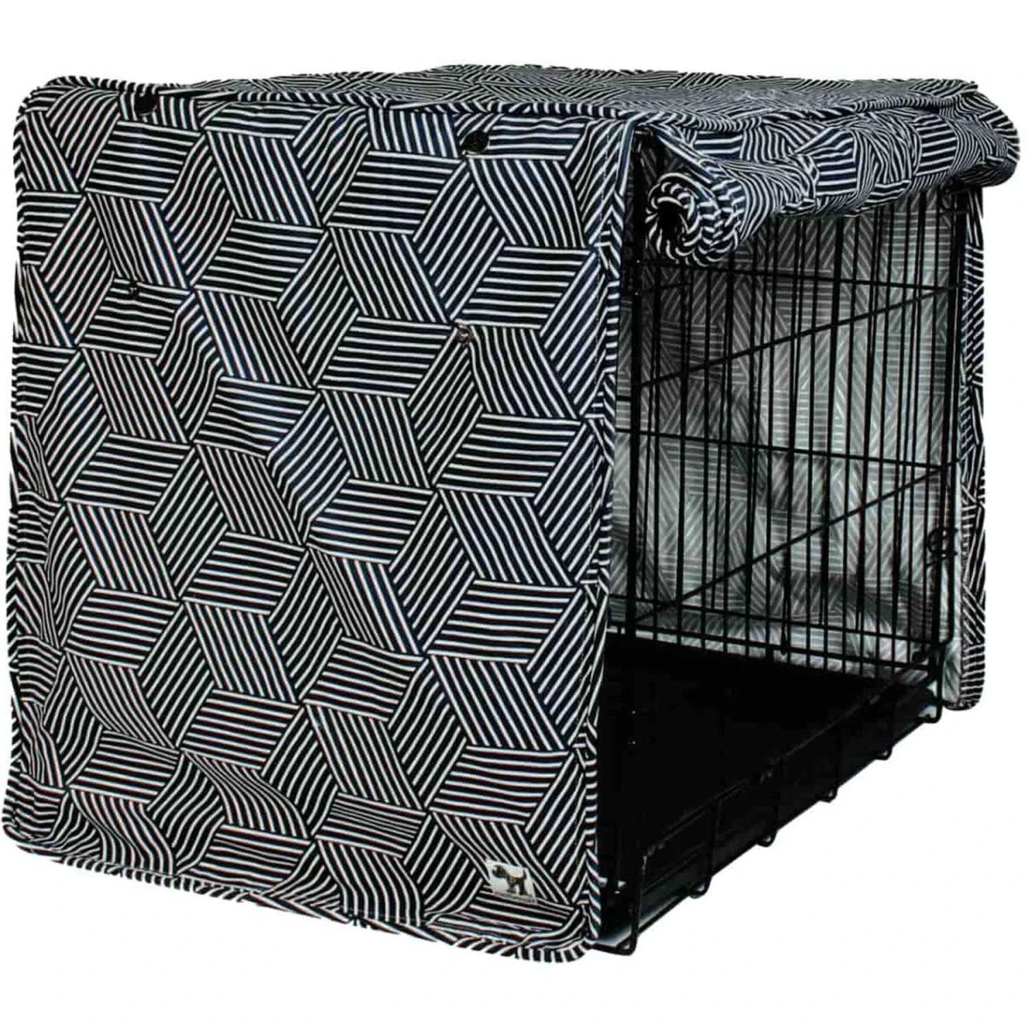 Molly Mutt Dog Crate Cover, Rough Gem 2 Molly Mutt Dog Crate Cover, Rough Gem - Image 2