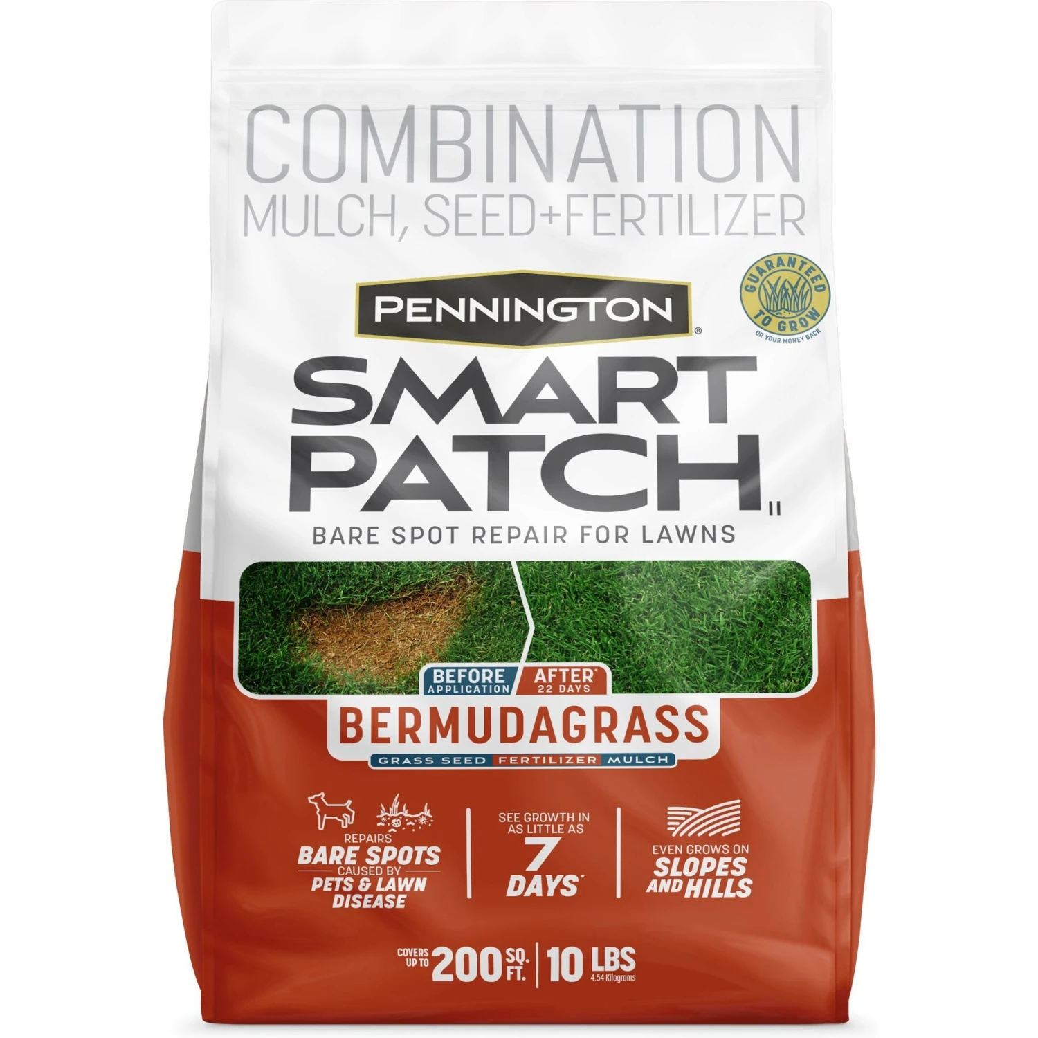 Pennington Smart Patch Bermudagrass Mix Dog Lawn-Treatment & Grass Saver 1 Pennington Smart Patch Bermudagrass Mix Dog Lawn-Treatment & Grass Saver