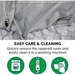 FurHaven Plush & Diamond Print Calming Donut Dog Bed 13 FurHaven Plush & Diamond Print Calming Donut Dog Bed -Pup Haven Sales Store 768694 PT6. AC SS1800 V1691438122