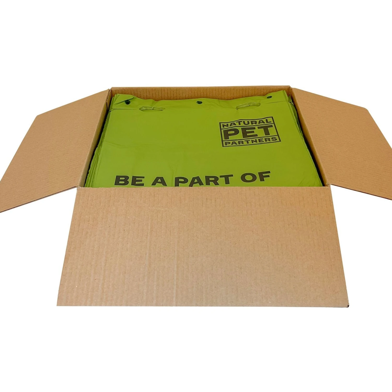 Natural Pet Partners Commercial Compostable Bulk Flat Header Pull-Strap Dog Waste Bags, 3,200 Count 3 Natural Pet Partners Commercial Compostable Bulk Flat Header Pull-Strap Dog Waste Bags, 3,200 Count - Image 3