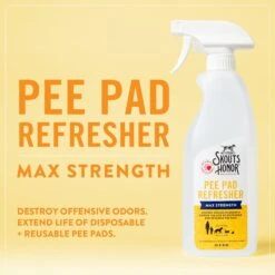 Skout's Honor Dog Pee Pad Refresher Spray, 28-oz Bottle & Four Paws Wee-Wee Superior Performance Dog Pee Pads 12 Skout's Honor Dog Pee Pad Refresher Spray, 28-oz Bottle & Four Paws Wee-Wee Superior Performance Dog Pee Pads -Pup Haven Sales Store 772974 PT3. AC SS1800 V1676749944