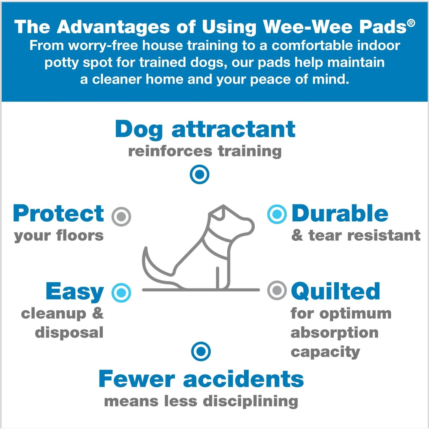 Skout's Honor Dog Pee Pad Refresher Spray, 28-oz Bottle & Four Paws Wee-Wee Superior Performance Dog Pee Pads 8 Skout's Honor Dog Pee Pad Refresher Spray, 28-oz Bottle & Four Paws Wee-Wee Superior Performance Dog Pee Pads - Image 8