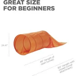 Outward Hound Zip & Zoom Closed Tunnel Chute Attachment With Metal Stakes Dog Agility Kit, Orange 9 Outward Hound Zip & Zoom Closed Tunnel Chute Attachment With Metal Stakes Dog Agility Kit, Orange -Pup Haven Sales Store 786494 PT3. AC SS1800 V1682619535