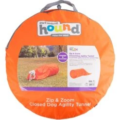 Outward Hound Zip & Zoom Closed Tunnel Chute Attachment With Metal Stakes Dog Agility Kit, Orange 11 Outward Hound Zip & Zoom Closed Tunnel Chute Attachment With Metal Stakes Dog Agility Kit, Orange -Pup Haven Sales Store 786494 PT5. AC SS1800 V1682620012
